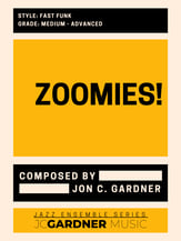 Zoomies! Jazz Ensemble sheet music cover